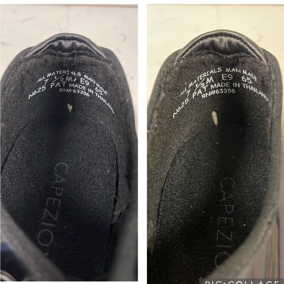 CAPEZIO Jr. Tyette Tap Shoe for Beginners Size 7 1/2 Black Worn 1-2 Times - Picture 4 of 16